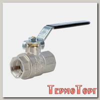 Кран шаровой Stout полнопроходной 1/2 ВВ, рычаг