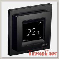 Терморегулятор Devi DEVIreg Touch с комбинацией датчиков, черный, 16А