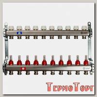 Коллектор Stout из нержавеющей стали с расходомерами 1/3/4x10, SMS 0917 000010