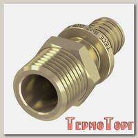 Соединение TECE TECEflex прямое с ниппелем 32 х 1, латунь