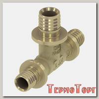 Тройник TECE TECEflex 90 гр. редукционный, 40 х 32 х 40, латунь