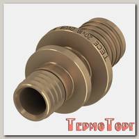 Соединение TECE TECEflex труба-труба редукционное, 40 х 32, бронза