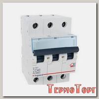 Автоматический выключатель Legrand TX3 3/40А