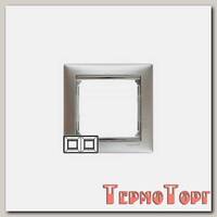 Рамка Legrand Valena 770332 2 поста алюминий матовый