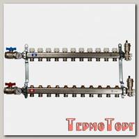 Коллектор Stout из нержавеющей стали в сборе без расходомеров 1/3/4x11, SMS 0912 000011