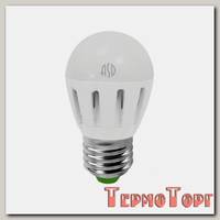 Лампа светодиодная ASD ШАР 3.5W Е27 4000К холодная