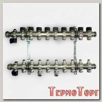 Гребенка для отопления Oventrop Multidis SF на 9 контуров, 1404059