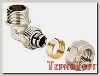 Угольник обжимной VALTEC с переходом на нар. р. 26х3/4, VTm.353.N.002605