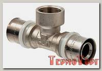 Тройник пресс с переходом на вн. р. VALTEC 20х3/4х20, VTm.232.N.200520