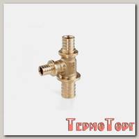 Тройник Rehau с уменьшенным боковым и торцевым проходами 25-20-20 PLATINUM RX
