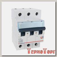 Автоматический выключатель Legrand TX3 3/63А