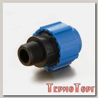 Муфта ПОЛИТЭК ТПК-АКВА с наружной резьбой 20x3/4