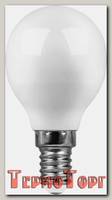 Лампа светодиодная Feron SAFFIT SBG4507 7W 4000K 230V E14 G45