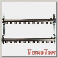 Коллектор Stout из нержавеющей стали для радиаторной разводки 1/3/4x11, SMS 0923 000011