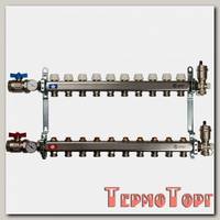 Коллектор Stout из нержавеющей стали в сборе без расходомеров 1/3/4x10, SMS 0912 000010