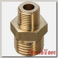 Ниппель переходной Stout наружная резьба 1/2 X3/8