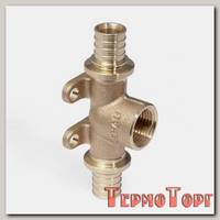 Тройник Rehau настенный с внутренней резьбой 20-Rp1/2-20 RX