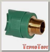 Вварное полипропиленовое седло с наружной резьбой Banninger 40 x 1/2 G8243S4015