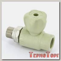 Кран для радиаторов сварка-Н FV-Plast 20x1/2с разъёмным соединением, A314020000