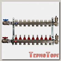 Коллектор Stout из нержавеющей стали в сборе с расходомерами 1/3/4x9, SMS 0907 000009
