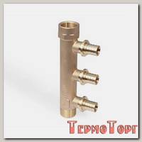 Коллектор Rehau распределительный на три трубы R/Rp 3/4-16 RX