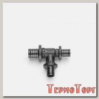 Тройник Rehau с уменьшенным боковым и торцевым проходами 25-16-20 PX